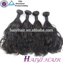 One Donor Double Weft Unprocessed Eurasian Human Hair Wet And Wavy Weave